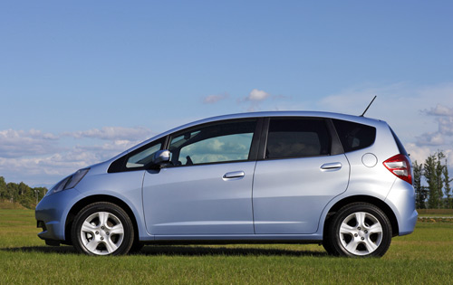 Honda Fit Light Blue