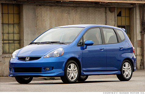 Honda Fit Light Blue