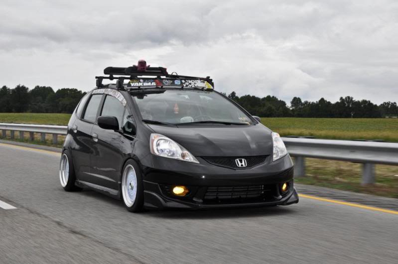 Honda Fit Lowered