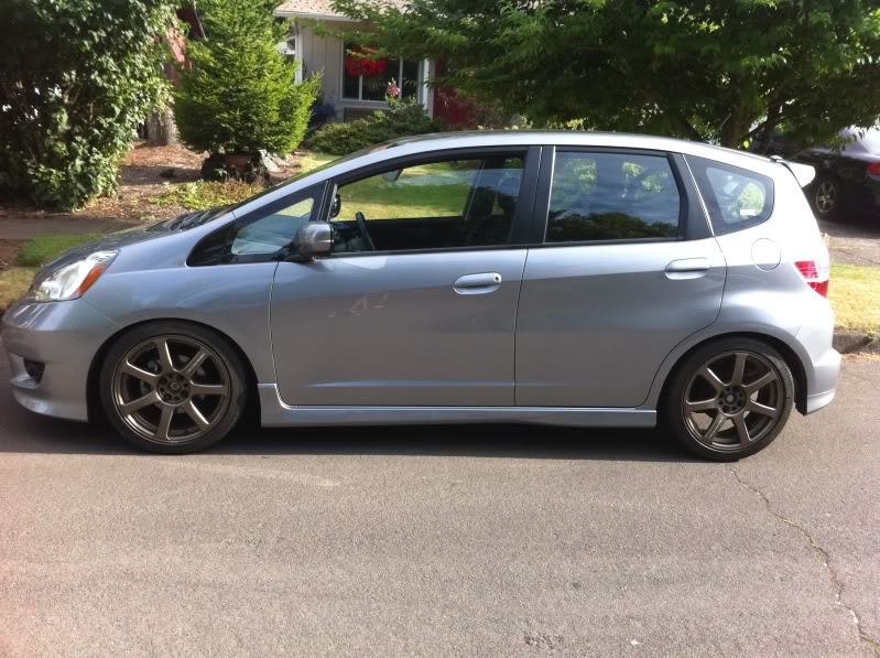 Honda Fit Lowered