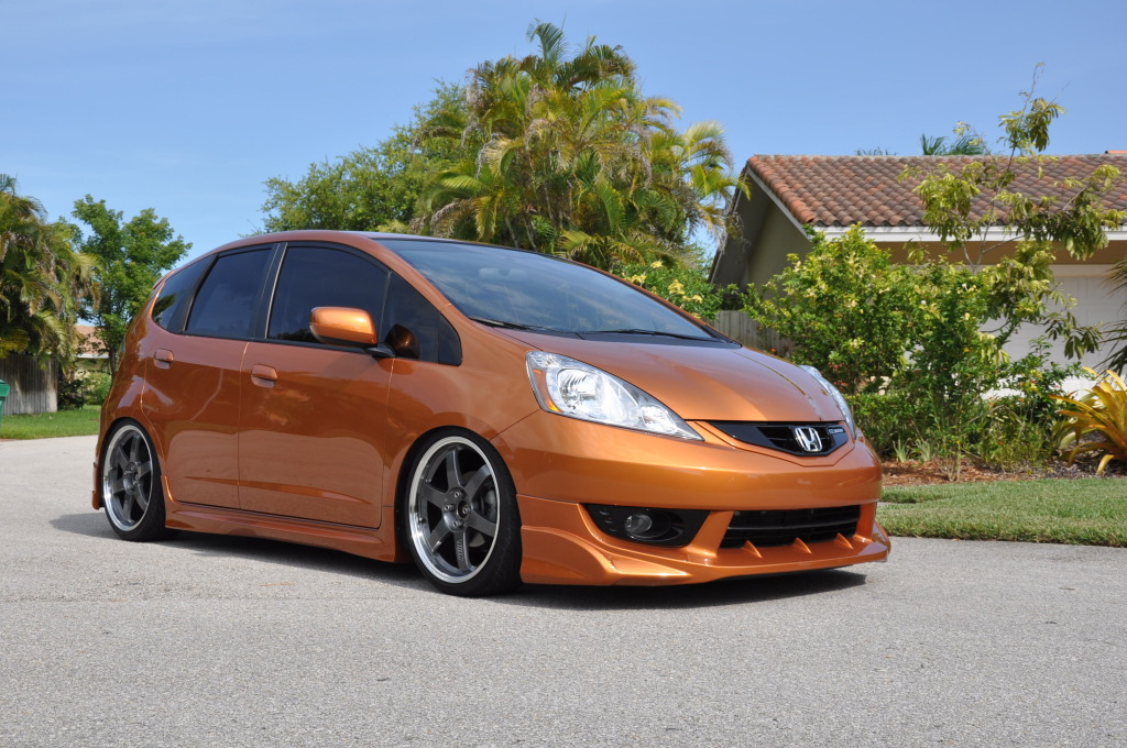 Honda Fit Lowered