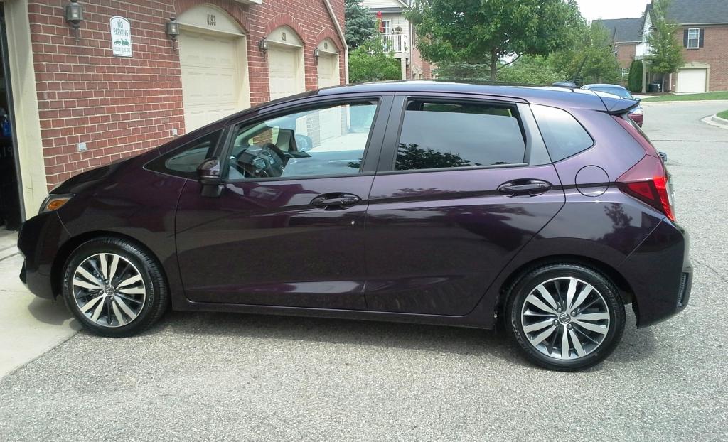 Honda Fit Purple