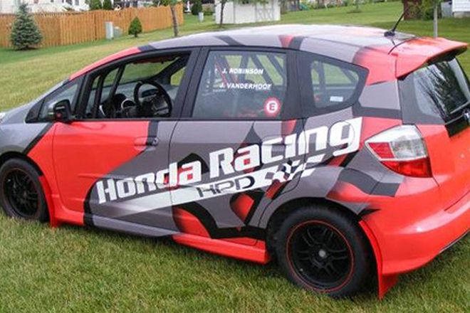 Honda Fit Rally Car