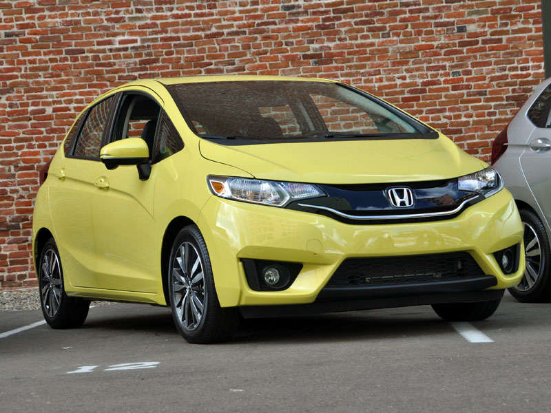 Honda Fit Yellow 2015