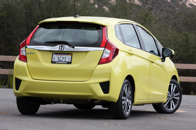 Honda Fit Yellow 2015