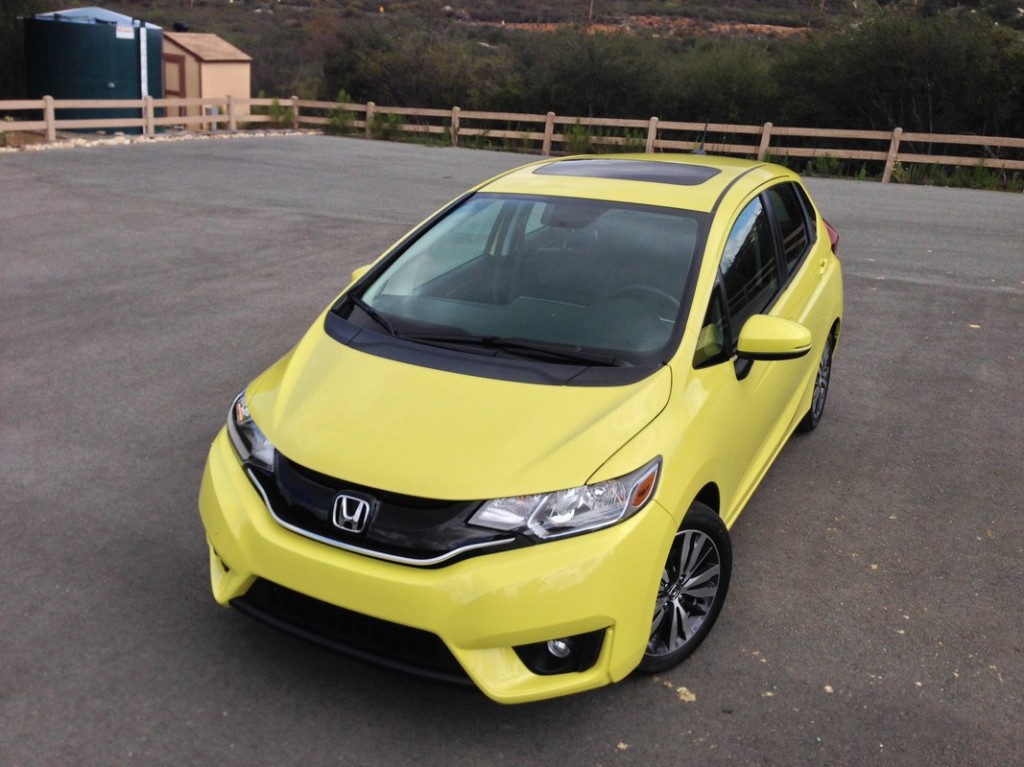 Honda Fit Yellow 2015