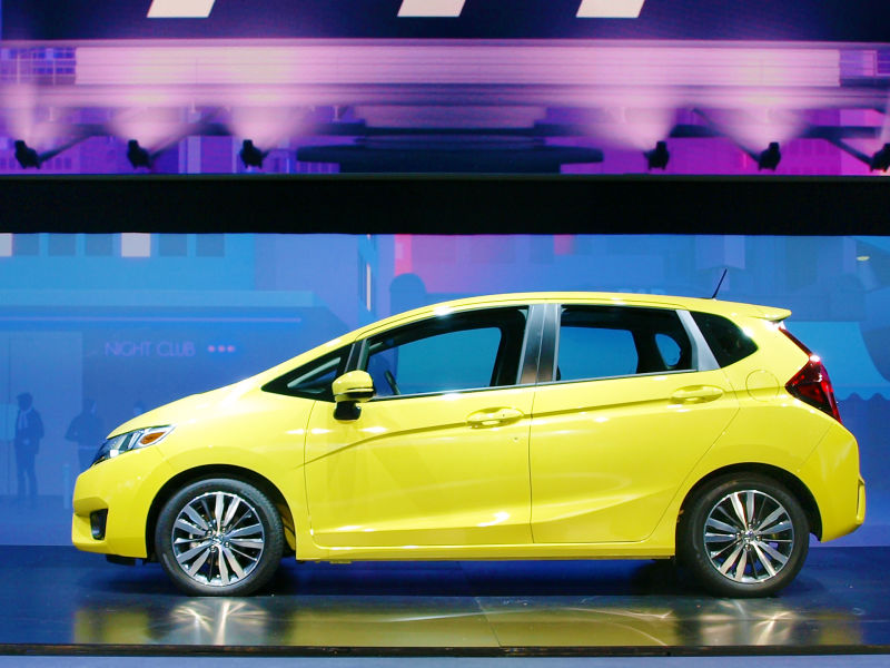 Honda Fit Yellow