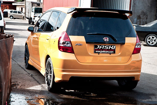 Honda Fit Yellow
