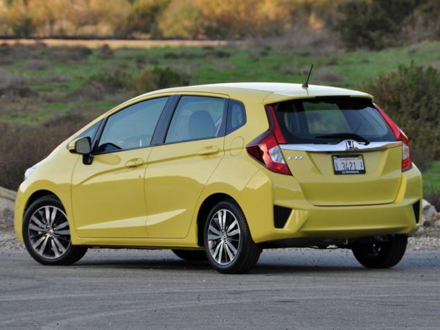 Honda Fit Yellow