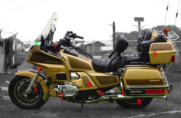 Honda Goldwing Gl1200