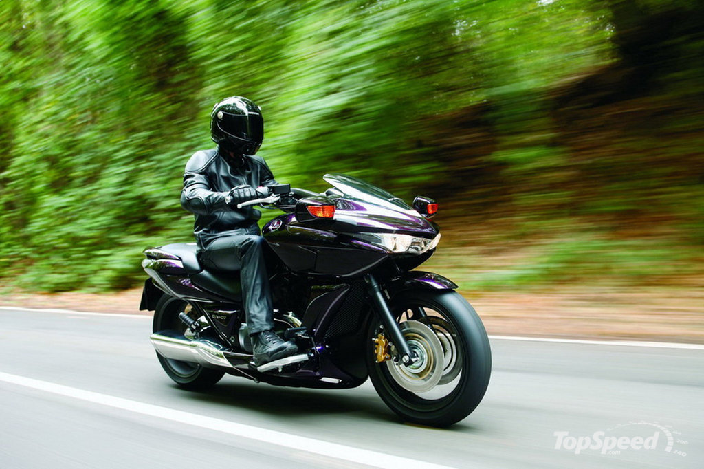 Honda Hybrid Motorcycle