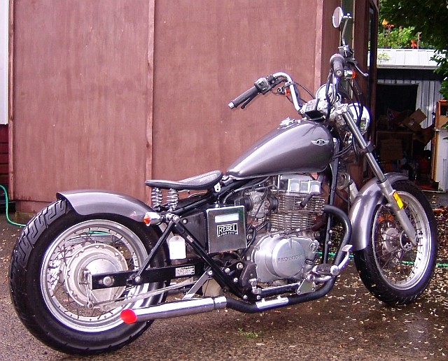 Honda Rebel 450 Bobber