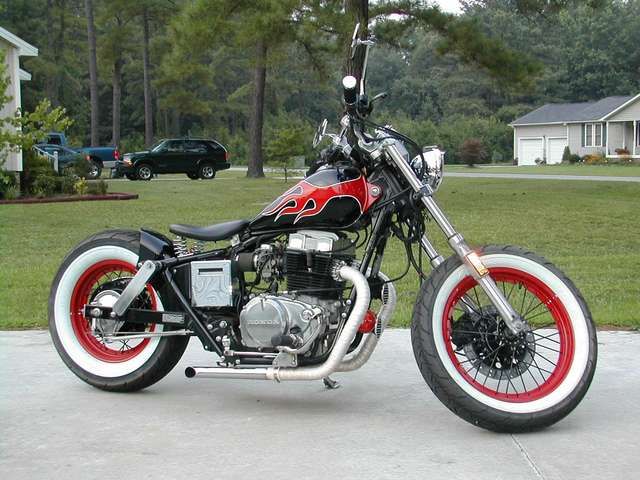 Honda Rebel 450 Bobber Photo Gallery #6/9