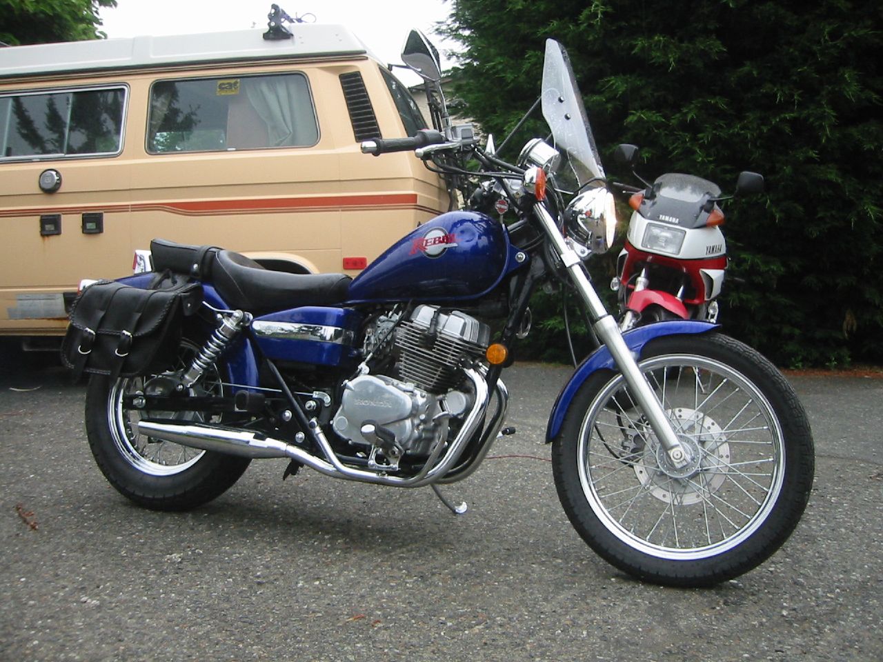 Honda Rebel Blue