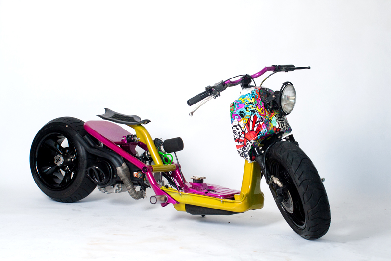 Honda Ruckus Modified