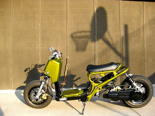 Honda Ruckus Modified