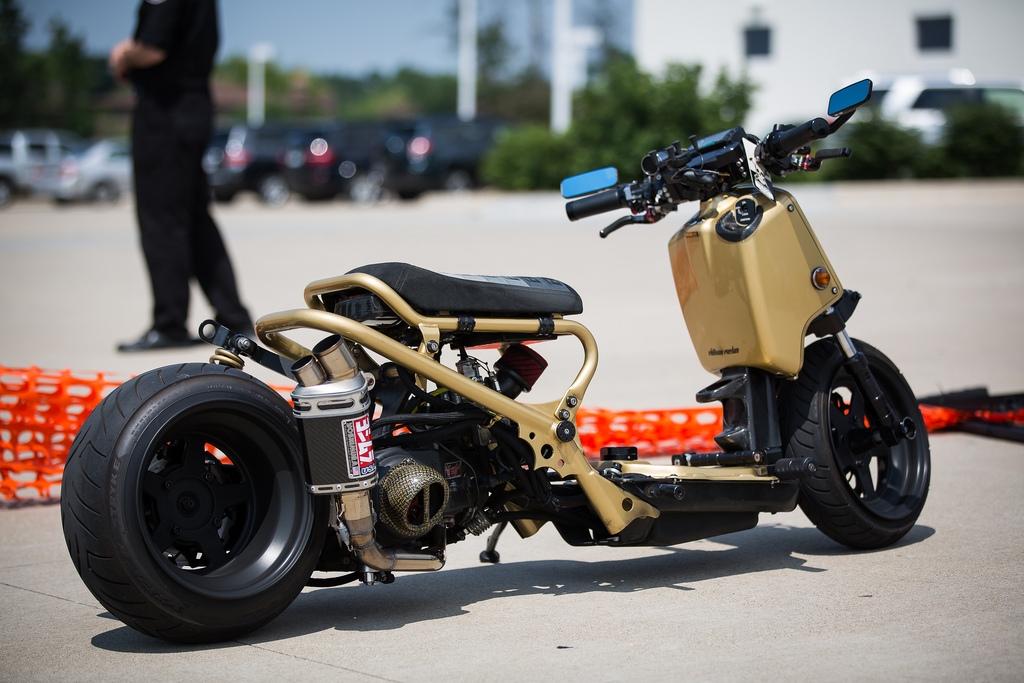 Honda Ruckus Slammed