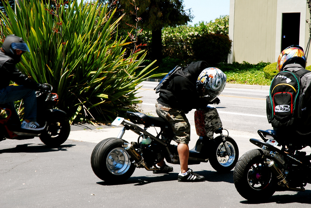 Honda Ruckus Slammed