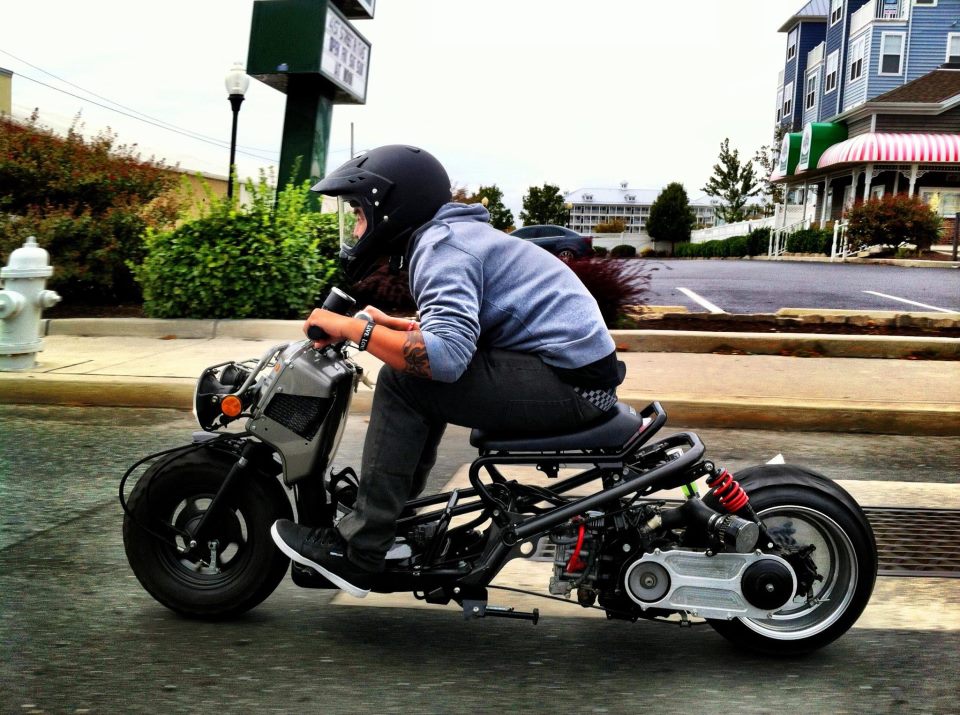 Honda Ruckus Slammed