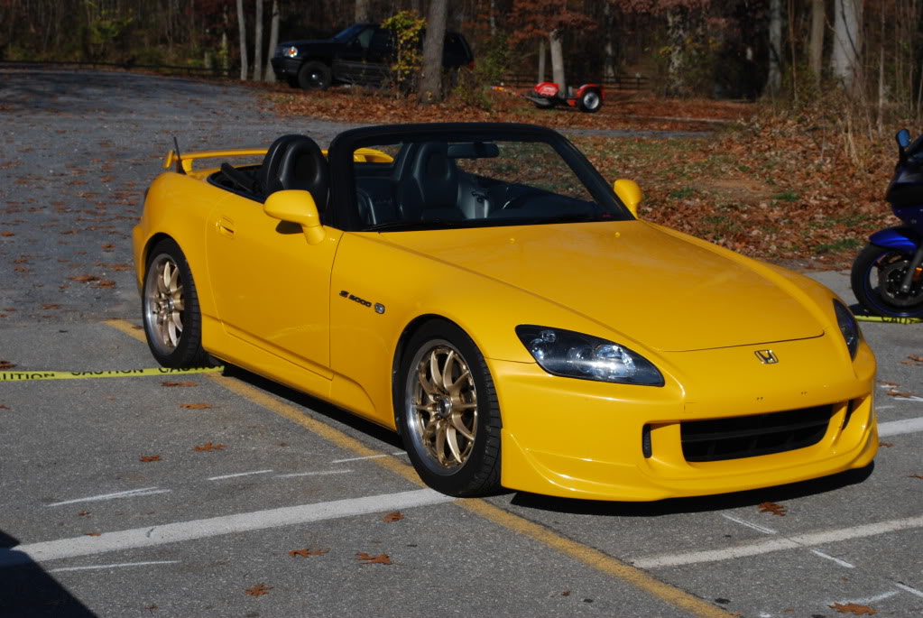 Honda S2000 Yellow