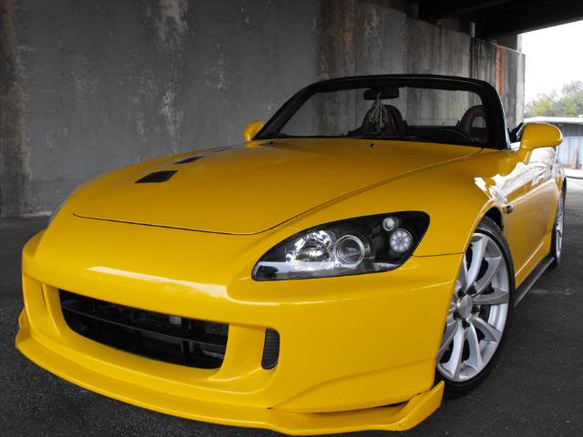 Honda S2000 Yellow