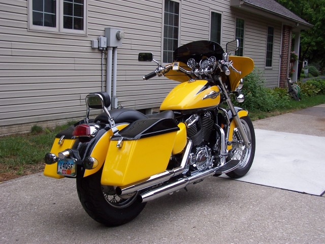Honda Shadow Saddlebags
