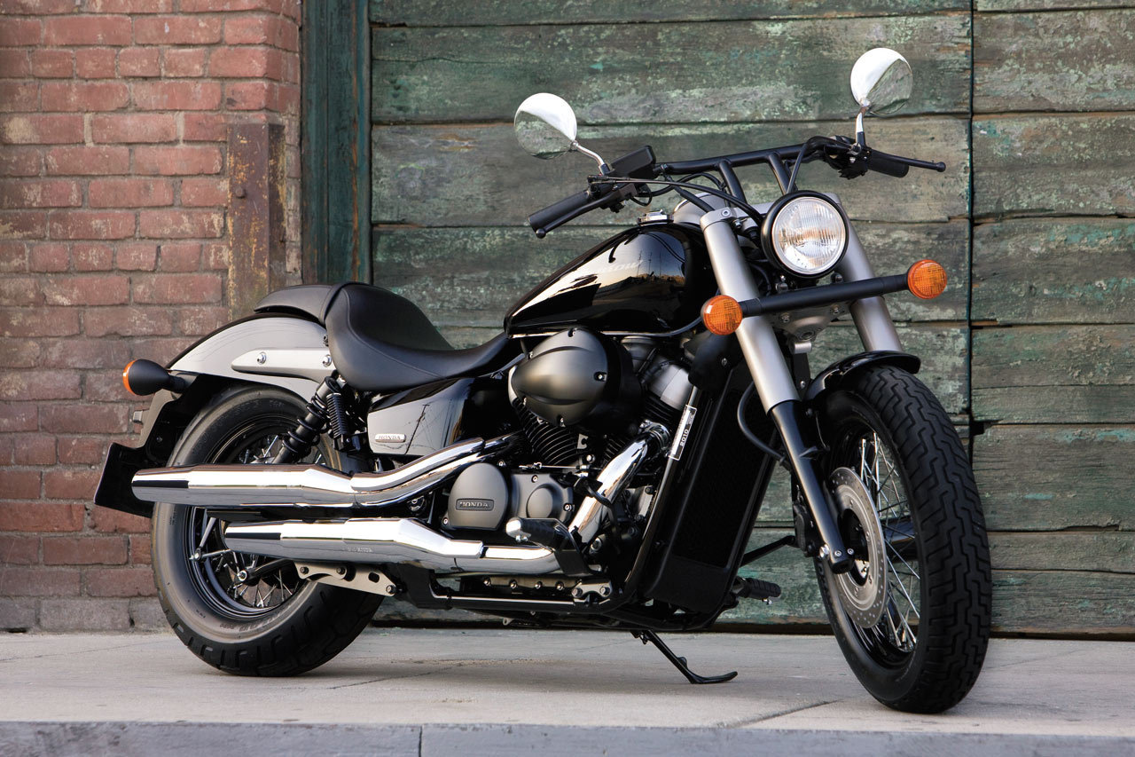 Honda Vt750c2b Shadow Black Spirit