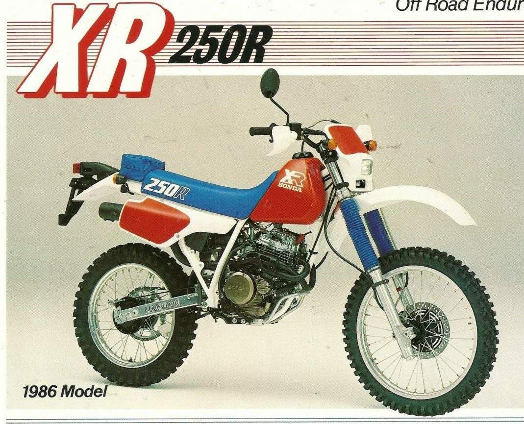 Honda Xr 250 R