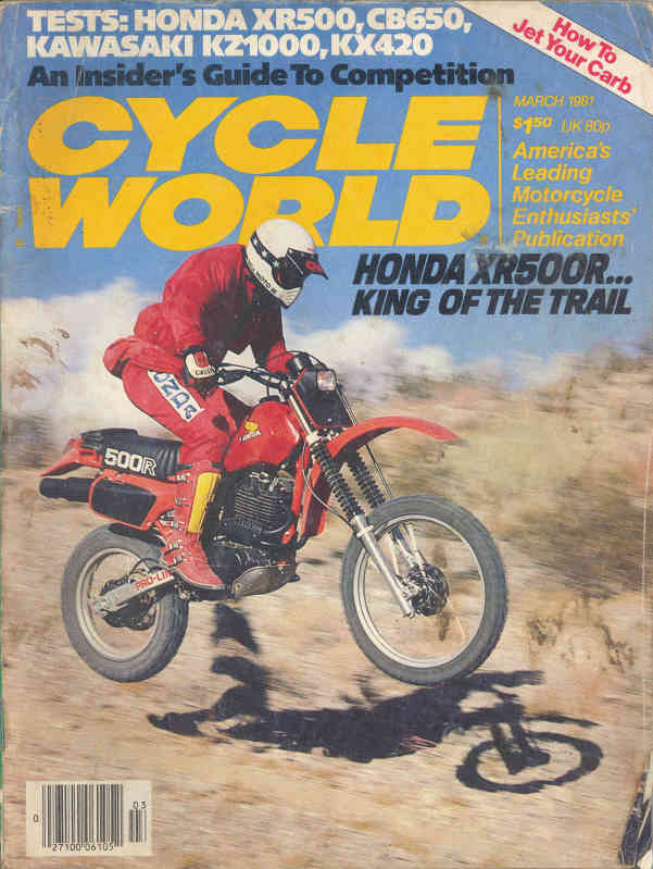 Honda Xr 500 R