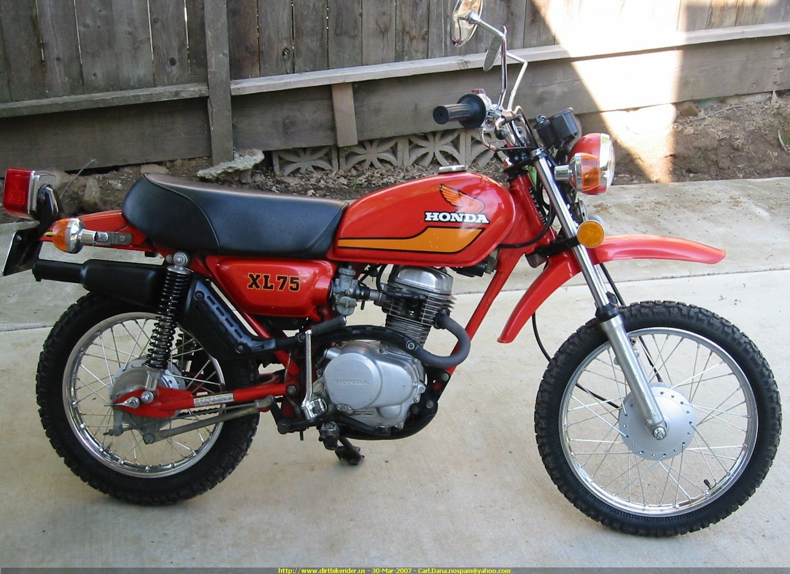 Honda Xr 75