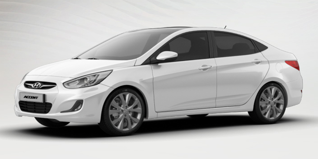 Hyundai Accent Blue