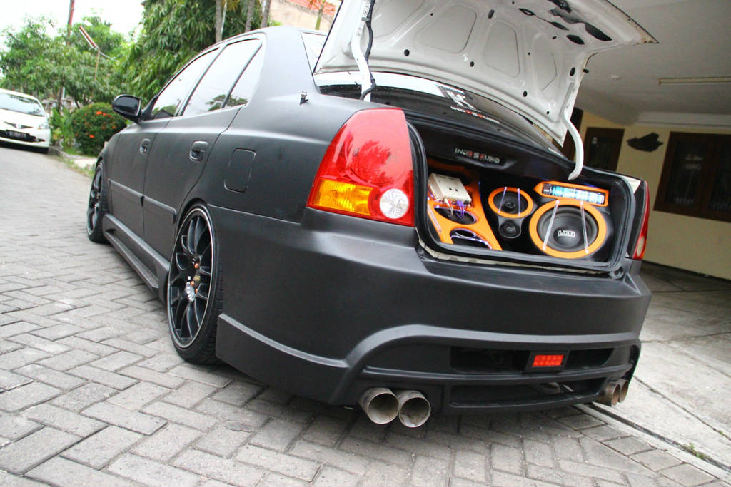 Hyundai Accent Customized