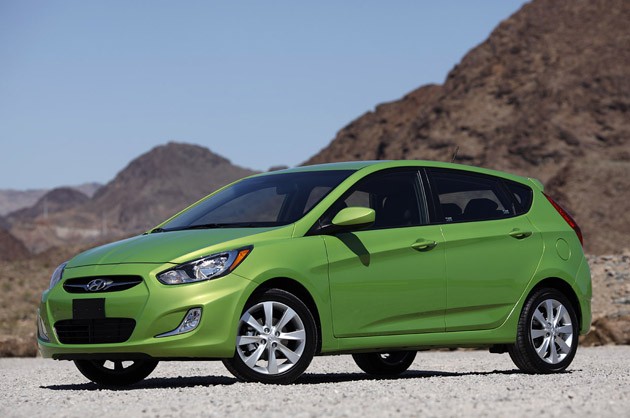 Hyundai Accent Green