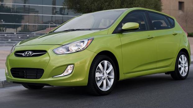 Hyundai Accent Green