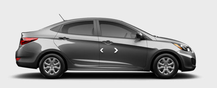 Hyundai Accent Grey