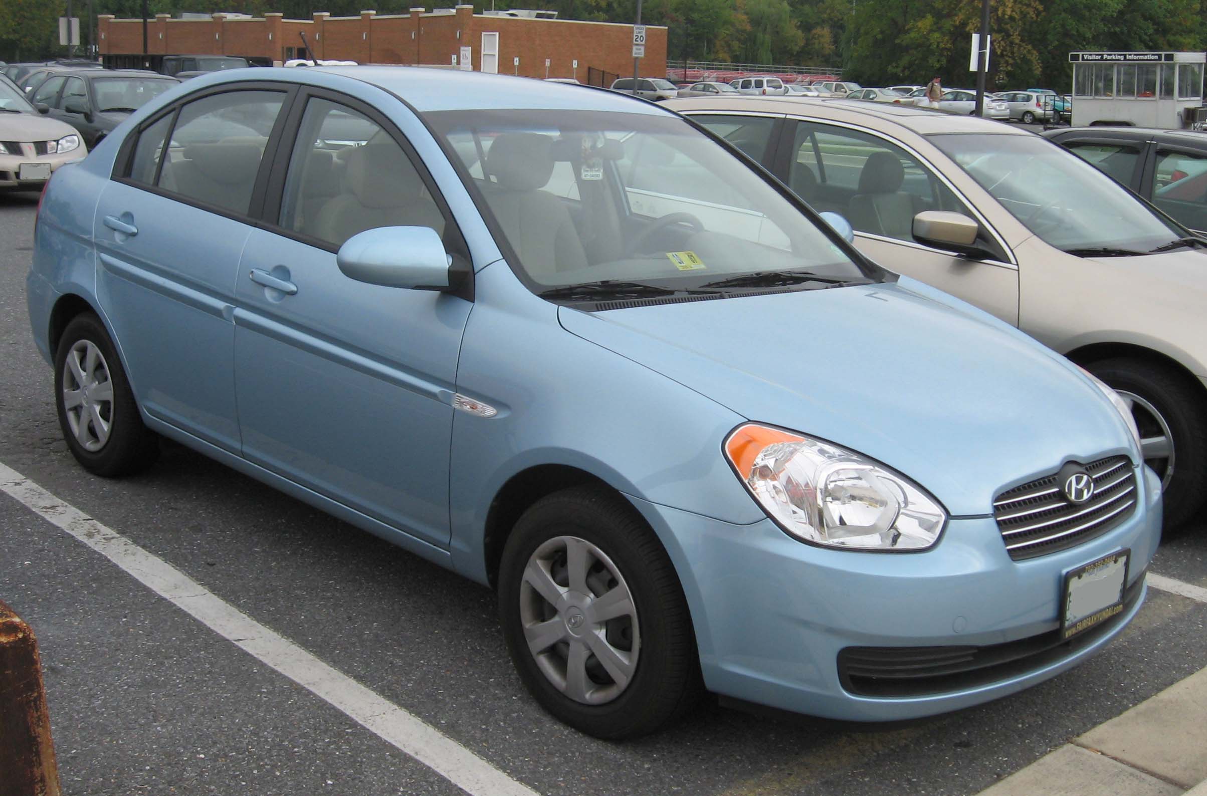 Hyundai Accent Light Blue