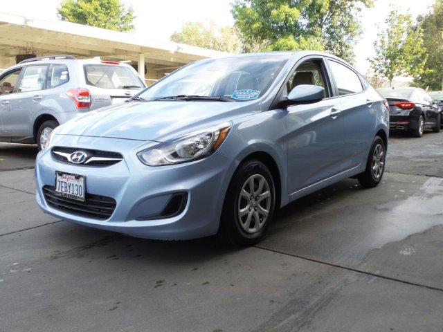 Hyundai Accent Light Blue