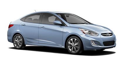 Hyundai Accent Light Blue