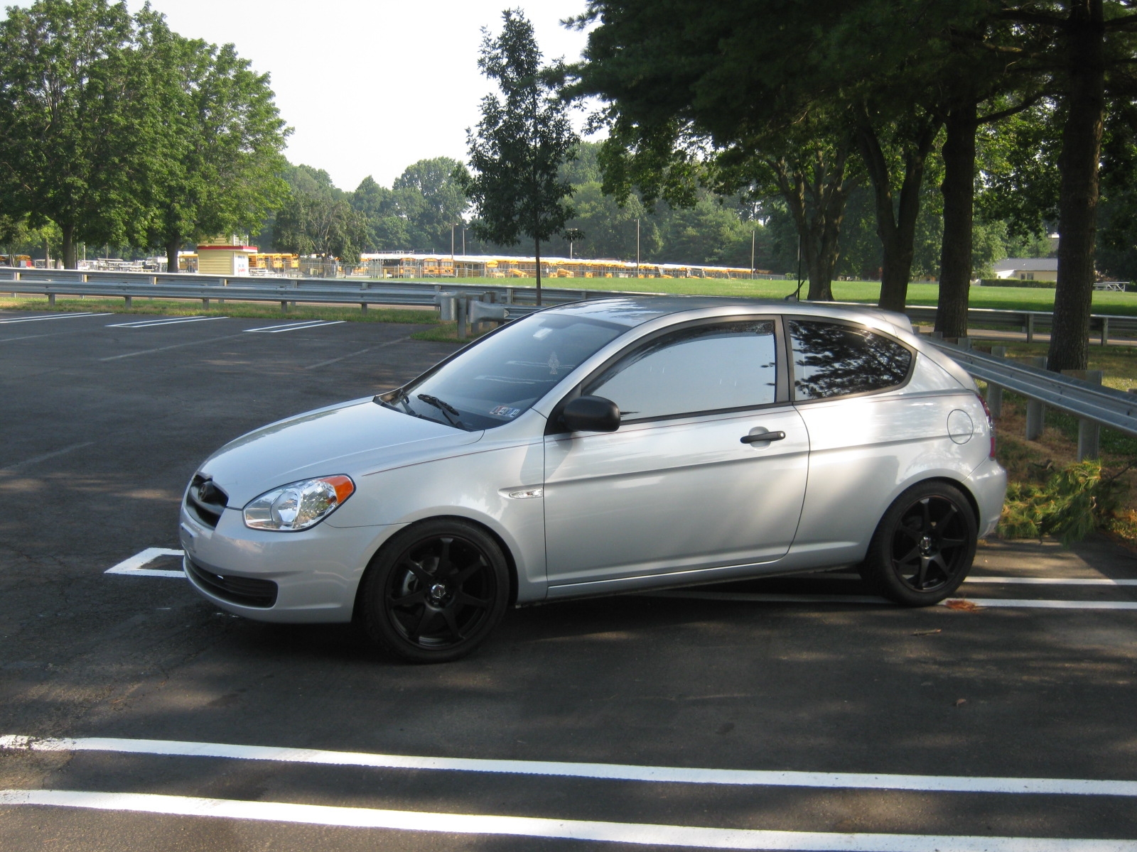 Hyundai Accent Lowered