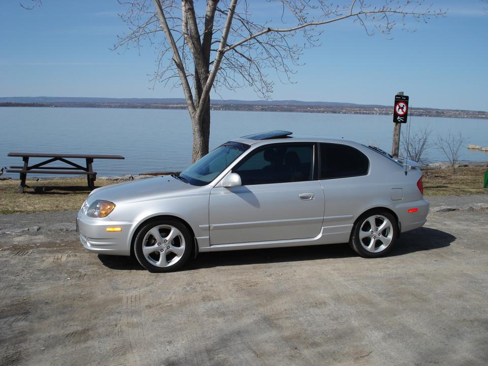 Hyundai Accent Lowered