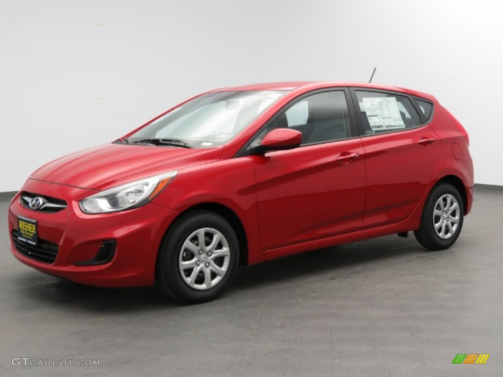 Hyundai Accent Red