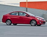 Hyundai Accent Red