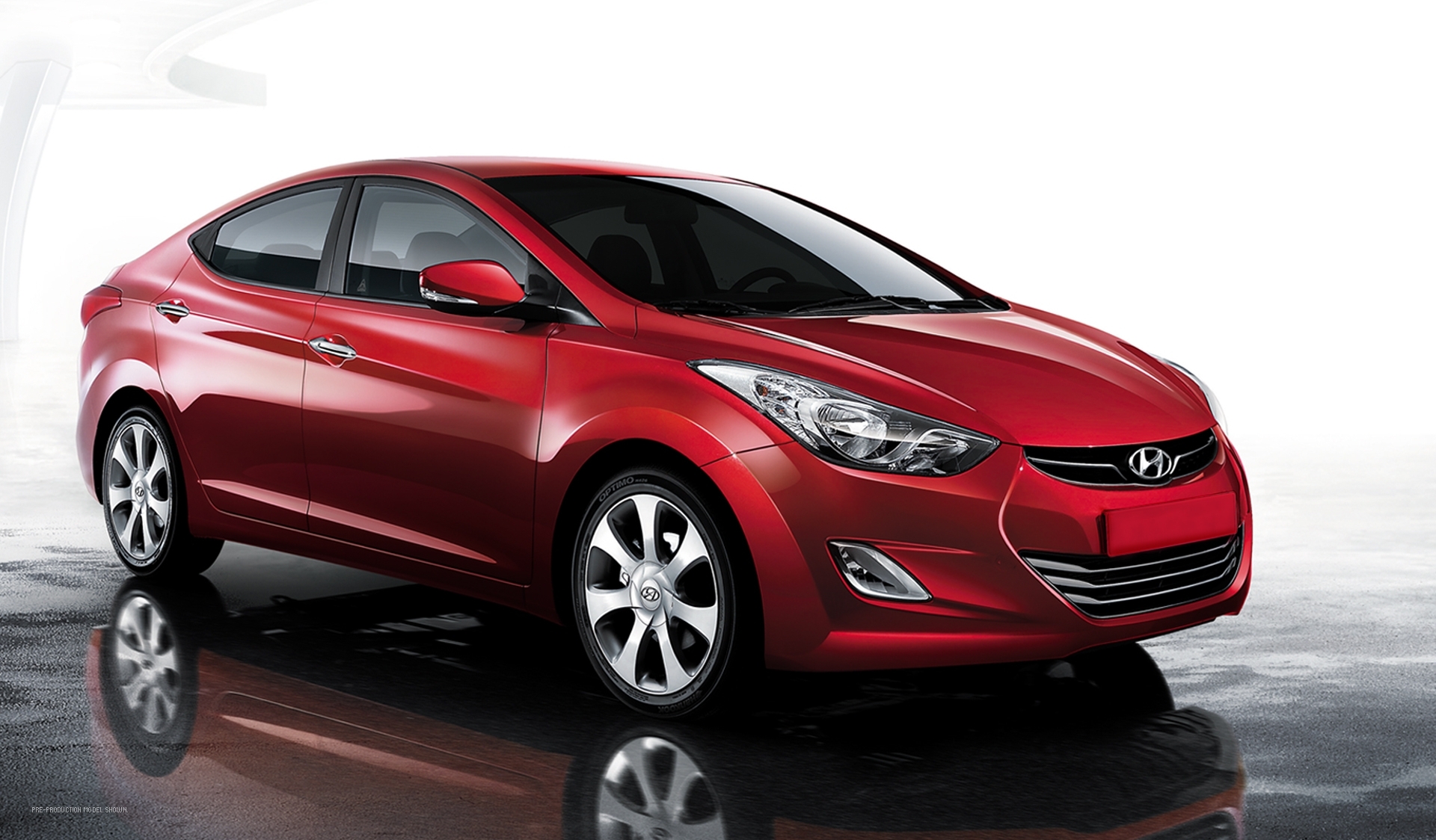 Hyundai Accent Red