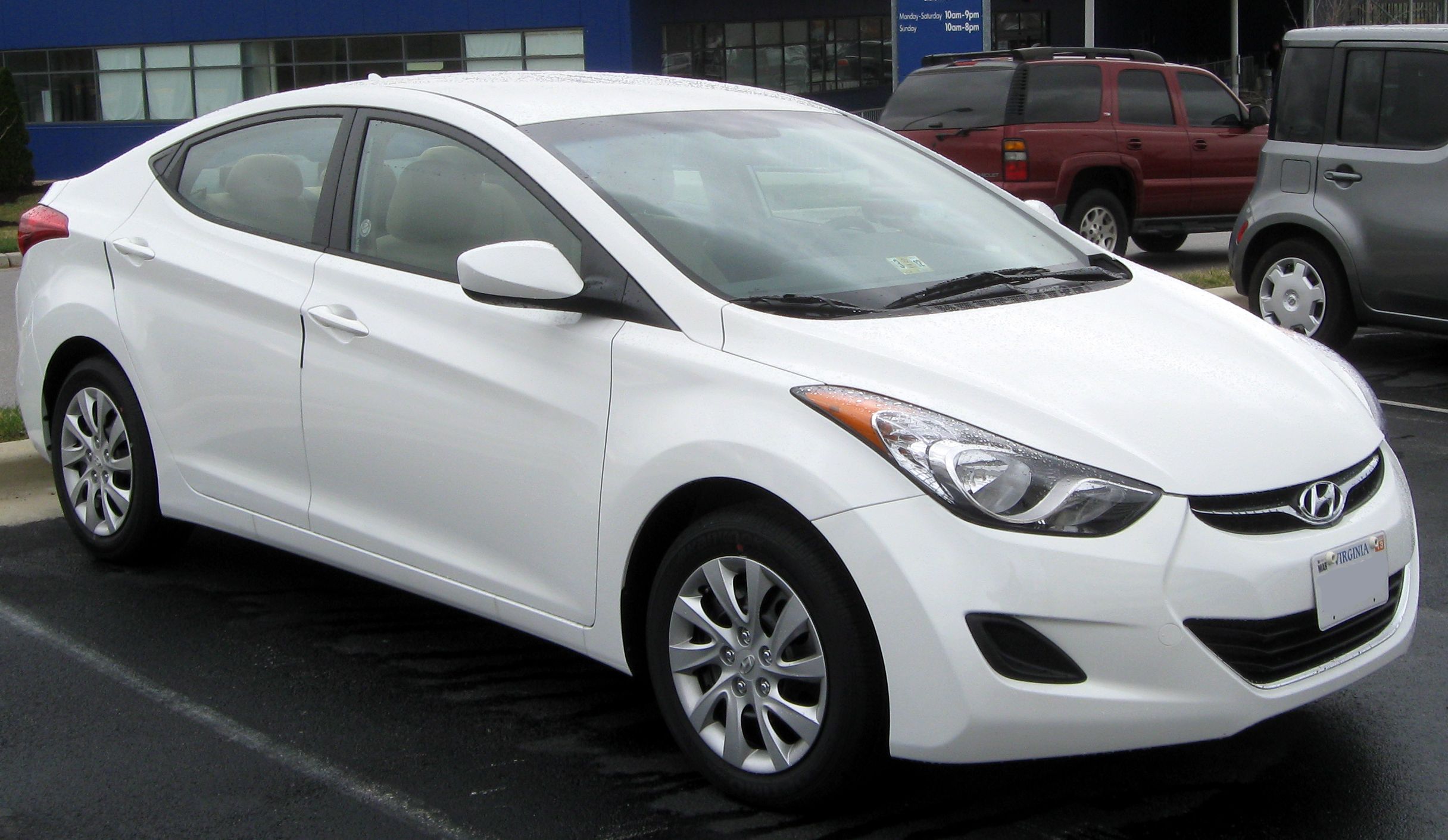 Hyundai Accent White 2015