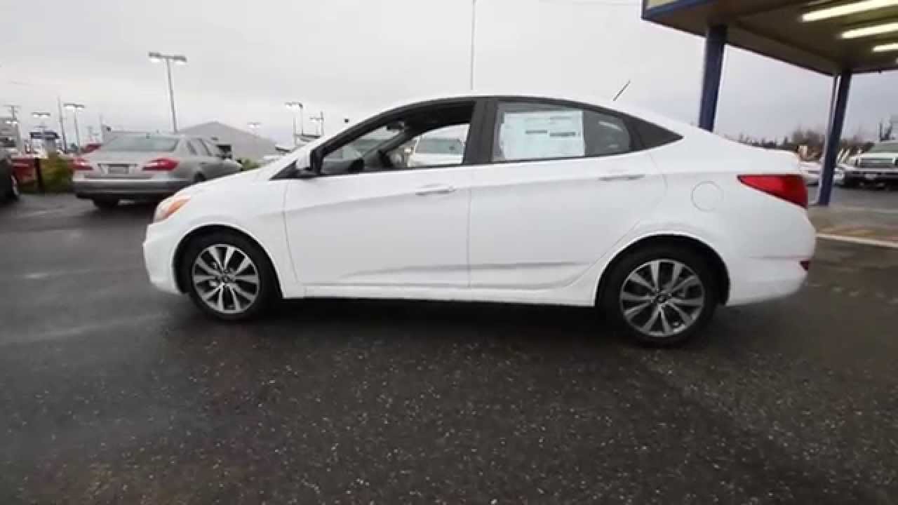 Hyundai Accent White 2015