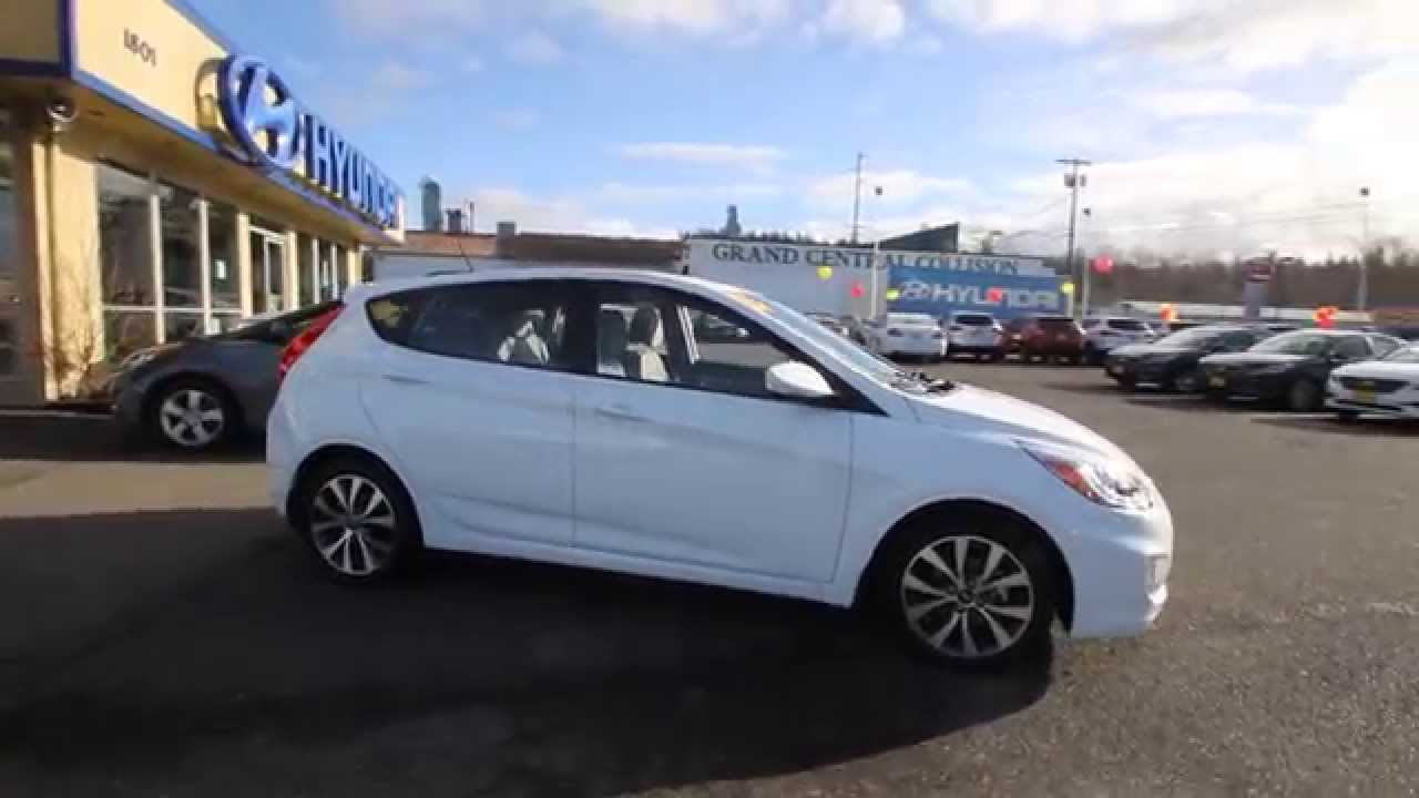 Hyundai Accent White 2015