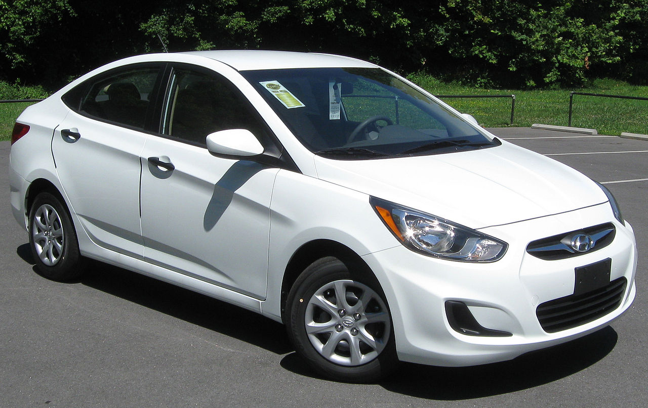 Hyundai Accent White