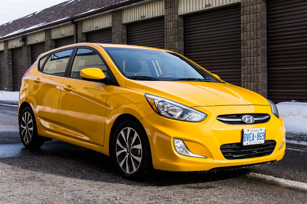 Hyundai Accent Yellow