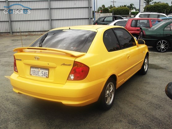 Hyundai Accent Yellow Hyundai Accent Yellow