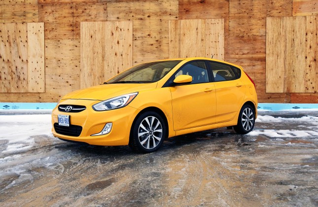 Hyundai Accent Yellow